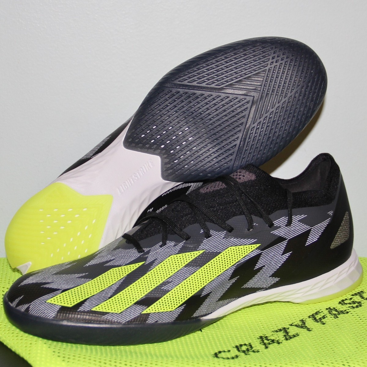 Adidas Crazyfast Injection.1 IN Crazycharged Pack Indoor Soccer Shoes Men\'s 11 Size 11.5 - adidas X Crazyfast Injection.1 IN Crazycharged  main image 2