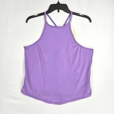 All In Motion Active Tank Top Women Large Racerback Ventilated Quick Dry Purple