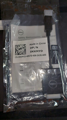 {Dell} DisplayPort-to-DVI-Single-Link Adapter Cable {0KKMYD}