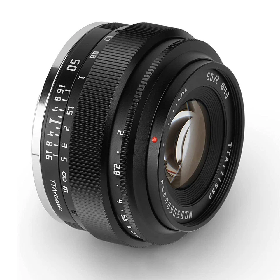 Lente de marco completo para TTartisan 50 mm F2.0 para Fujifilm Fuji X montura sin espejo Foto 4 de 4