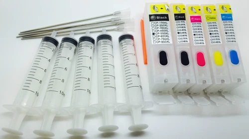 Refillable Printer Ink Cartridges for Canon Pixma MG5350 525/526