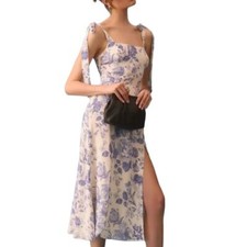 Reformation Twilight Midi Floral Dress - Lucerne