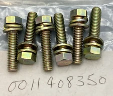 QTY 6 NEW REPLACES SUBARU ROBIN 001-14083-50 BOLT & WASHER ASSEMBLY