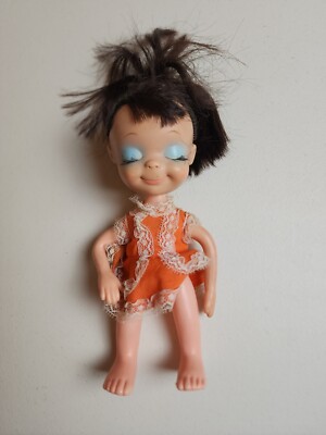Vintage Little Sophisticates Kristina 1967 Uneeda Doll 8.5  Kitschy Collectible