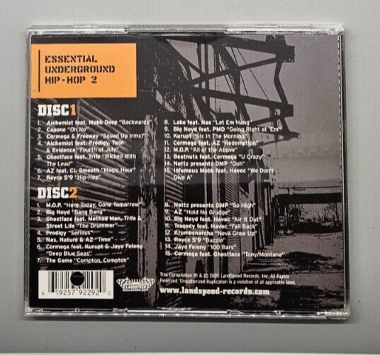 Essential Underground Hip Hop 2 by Various Artists (CD, 2005) - CD