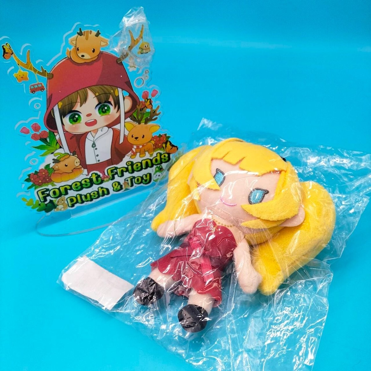 Granblue Fantasy Zeta Mascot Plush Keychain Stuffed Toy Doll Japan