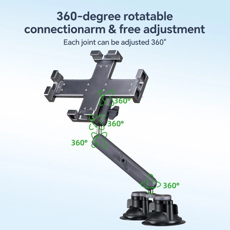 FANAUE off-road vehicle tablet holder IPAD front windshield suction cup fixed - Image 4 of 4