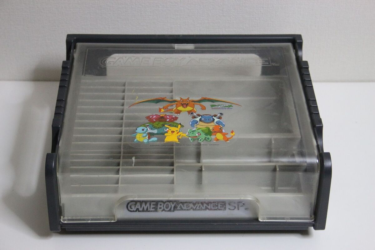 Pokemon Nintendo GameBoy Advance Storage Box / Carry Case Pokemon Nintendo GameBoy Advance Storage Box / Carry Case