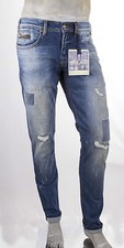 JEANS UOMO LTB mod: ADELIO LAV 4759 INVECCHIATO CHIARO CON STRAPPI E RINACCI
