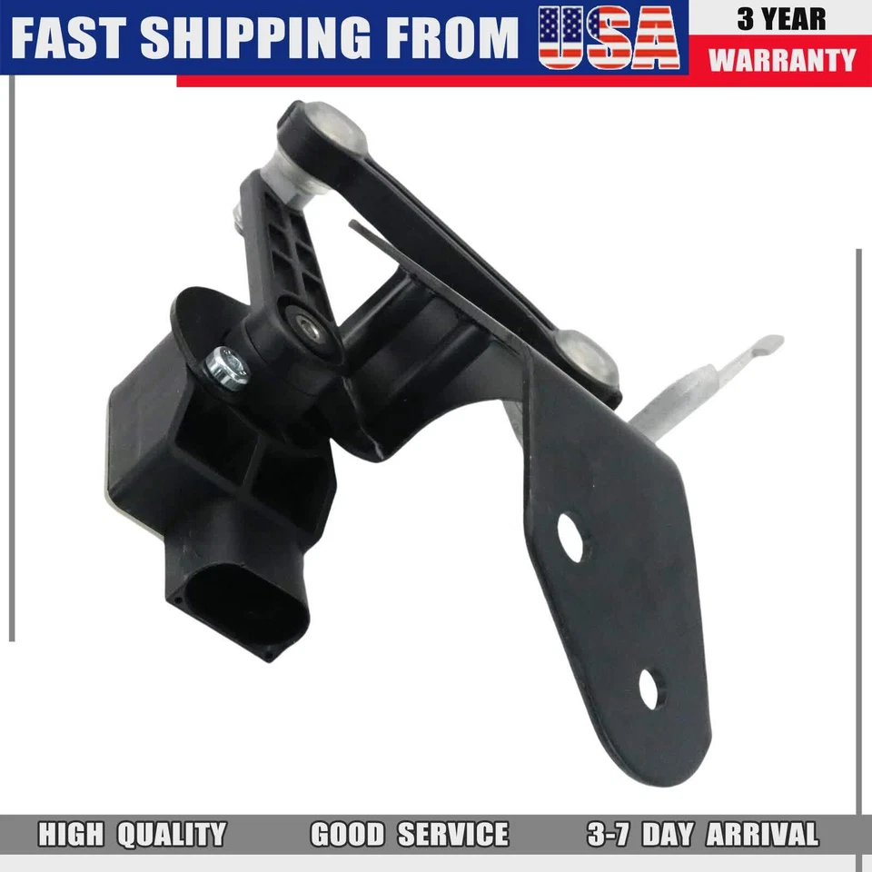 Pair Rear Height Level Sensor For 2005-2010 Audi A8 Quattro Base New 4E0616571D Foto 4 de 4