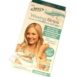 upper lip hair wax strips