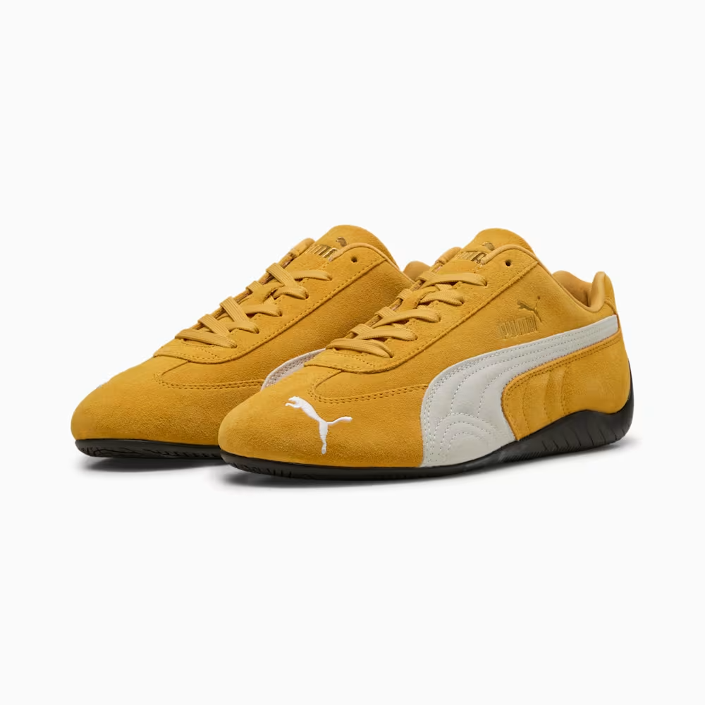 Puma Speedcat OG Gold White Unisex 4-12Size 398846-06 Puma Speedcat OG Gold White Unisex 4-12Size 398846-06