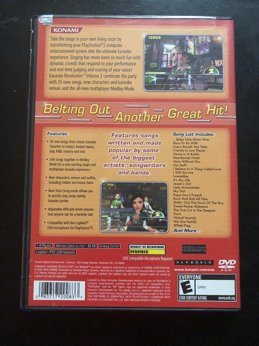 Karaoke Revolution Kids Song Selection [JAP] – PlayStation 2 (PS2) NEUF
