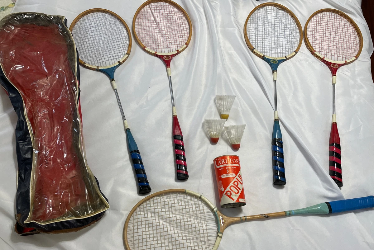 Badminton Racket And Birdie