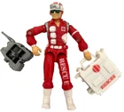 Hasbro GI Joe Lifeline Rescue Action Figure Toy Red White 1988 Vintage Poseable