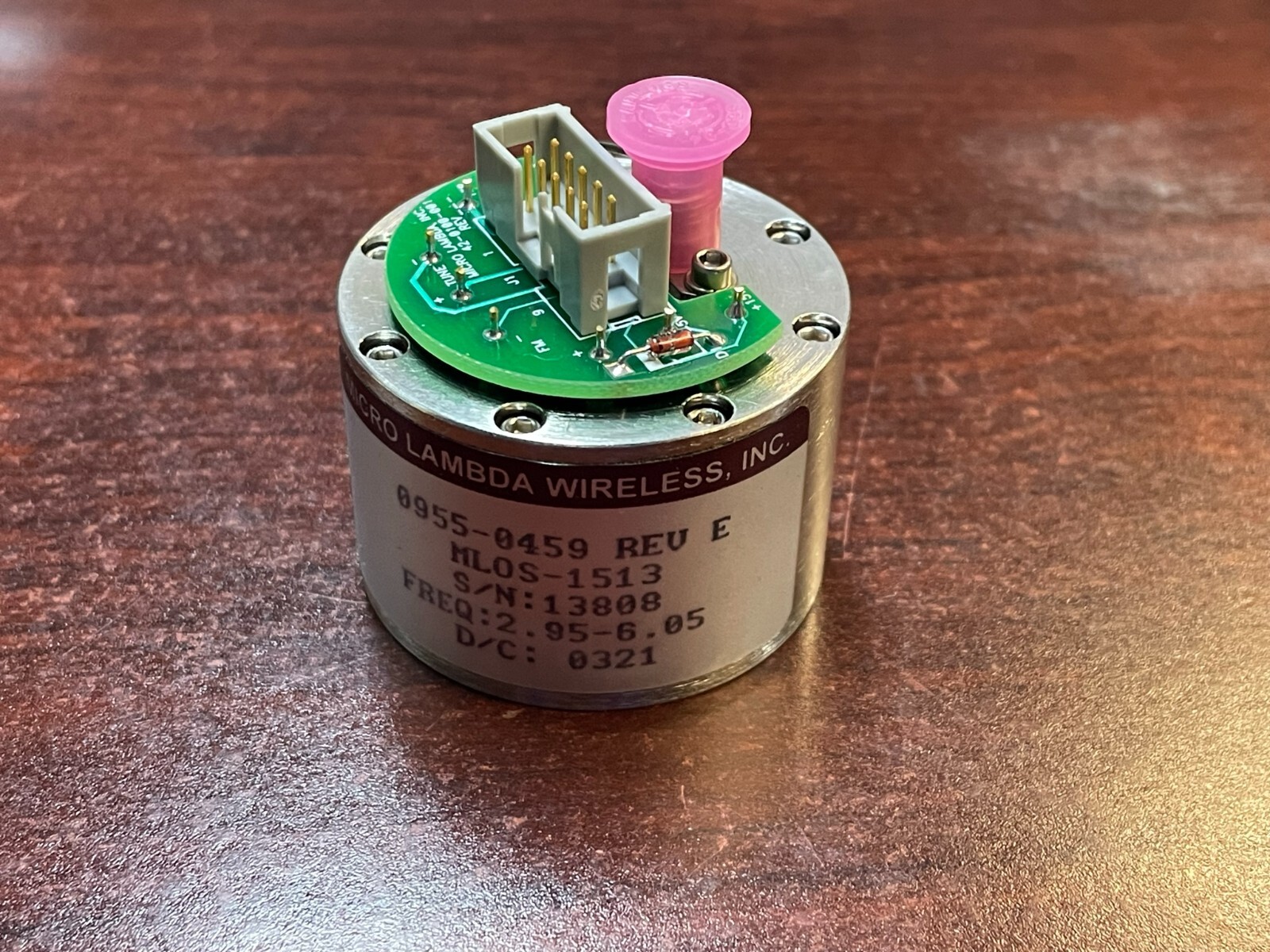 Micro Lambda Wireless YIG Tuned Oscillator MLOS-1513 2.95 - 6.05 GHz ...