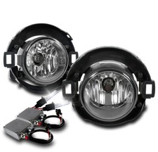 Bumper Driving Chrome Fog Lights W50w 6k Hidharness For 08-15 Frontierxterra