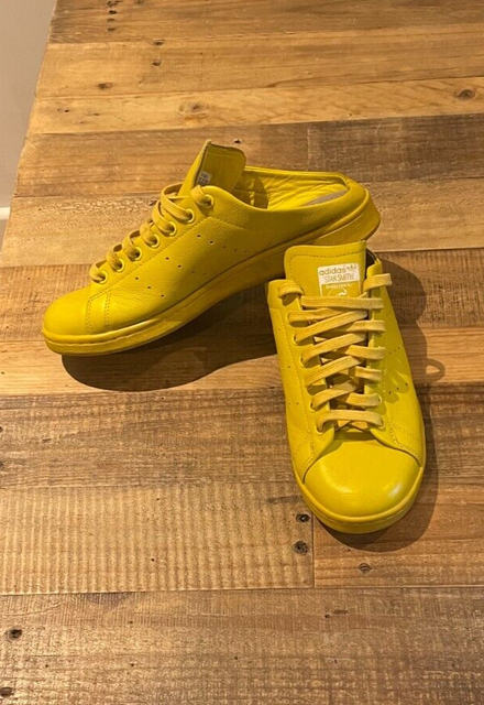 Size UK 8 - adidas Stan Smith Tribe Yellow 2020 for sale online | eBay