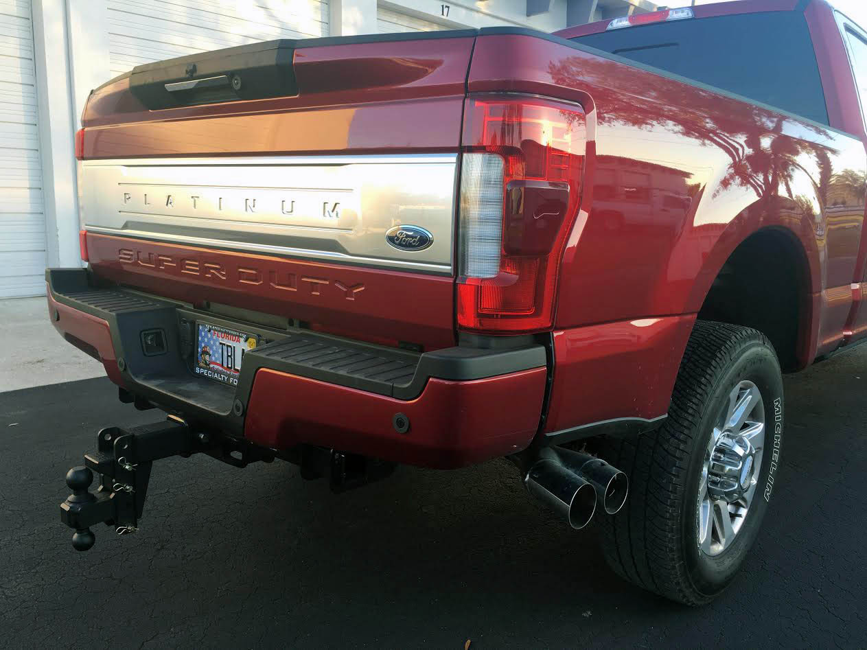 Bulletproof Hitches 3" Adjustable Heavy Duty 4" Drop Dual Ball Trailer