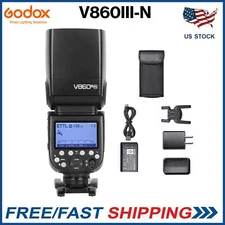 Godox V860III-N Camera Flash for Nikon Camera Flash Speedlight Speedlite Light
