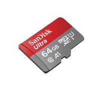 SanDisk Ultra microSDXC 140MB/s SD Adapter SDSQUAB-064G-GN6IA