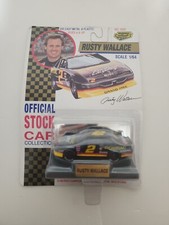 Road Champs 1:64 Diecast Stock Car 2 Rusty Wallace Pontiac Grand Prix Read