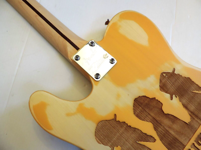 FENDER TELECASTER ZZ TOP LA FUTURA HAND ENGRAVED CUSTOM TELE