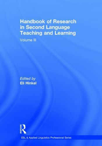 ESL and Applied Linguistics Professional Ser.: Handbook of Research in ...