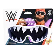 Sunglass Sun-Staches WWE Official Macho Man Shark Teeth UV400 One Size SG3332