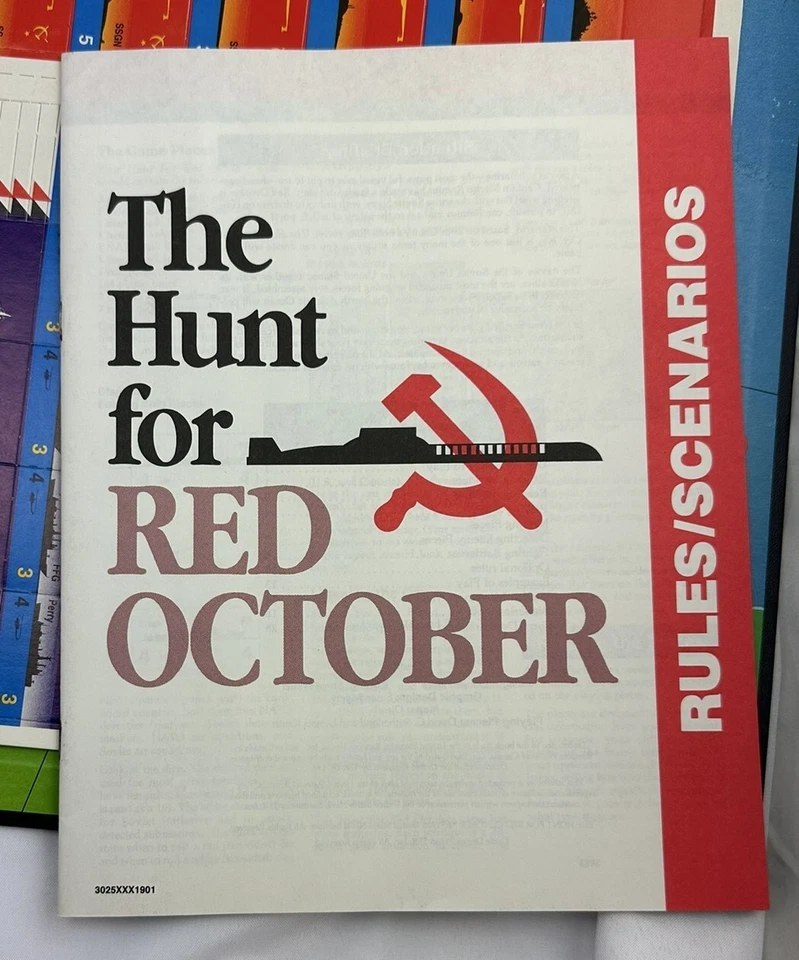 1988 Hunt For Red October Game by TSR Complete New Old Stock FREE SHIPPING - Image 4 of 4