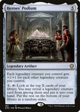 NM Heroes' Podium, MTG, Dominaria United, Magic the Gathering, 185