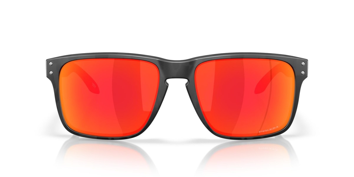 OAKLEY モデル ケイト RED Oakley Holbrook XXL Matte Black Camo/Prizm Ruby Sunglasses OO9487