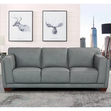 Hydeline Marshall 3-Seater Top Grain Leather Sofa Couch