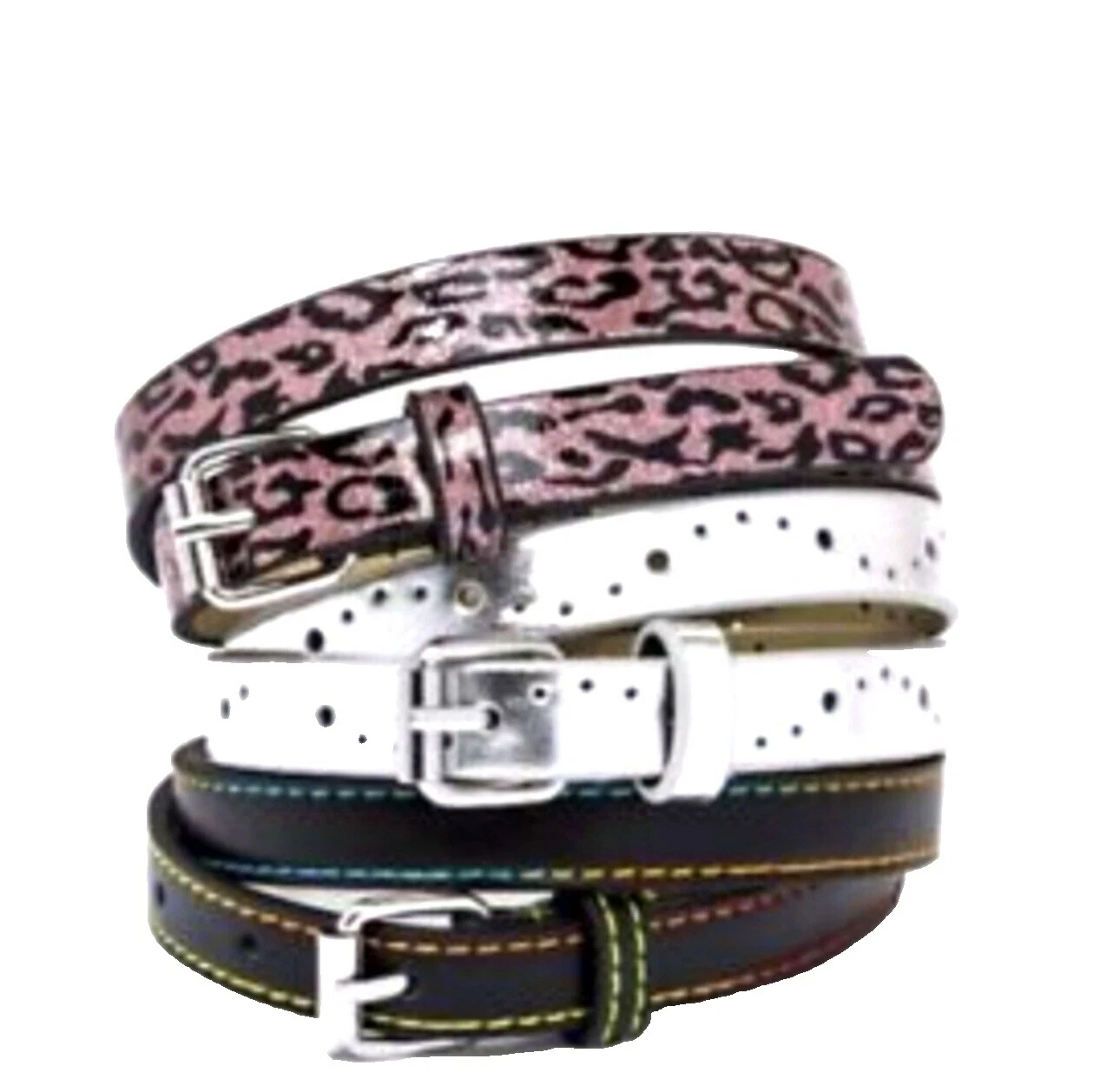 Black Size S Belts & Belt Buckles for Girls