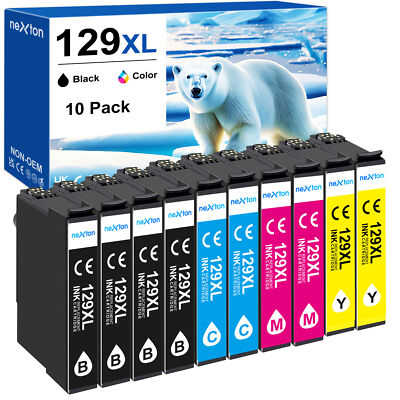 Druckerpatronen für Epson T1291-T1294 XXL WF-3520DWF Stylus SX230 SX235W SX420W