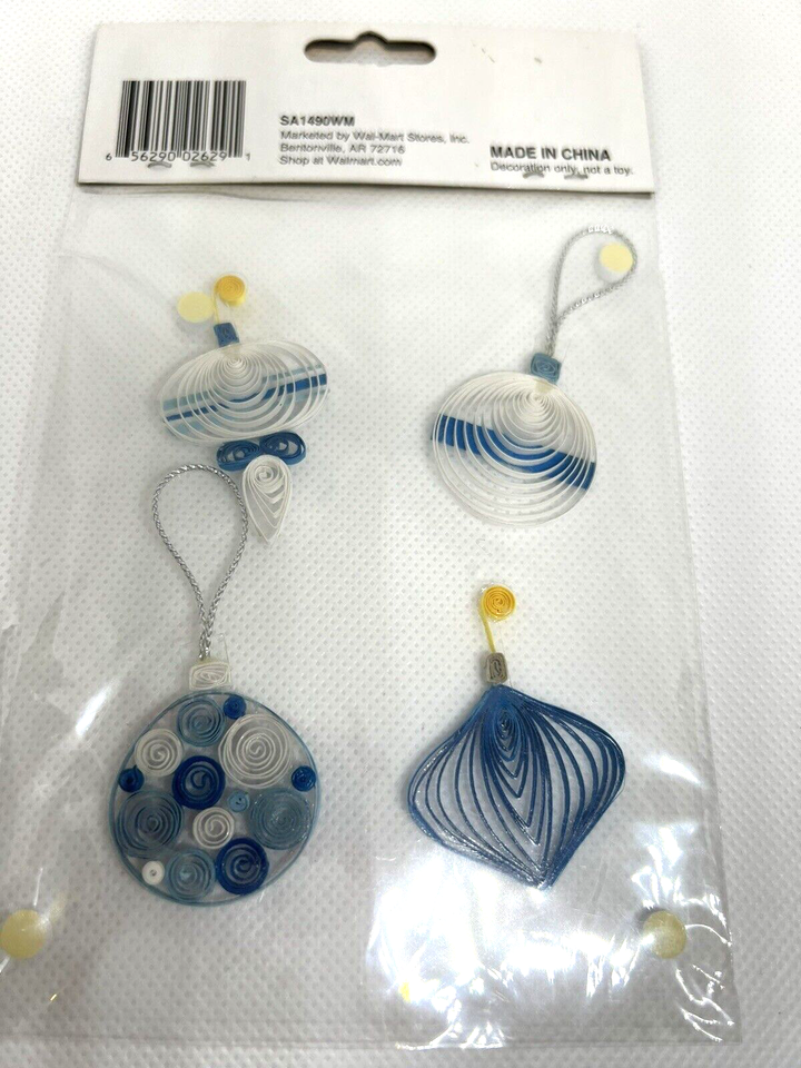 Quilling Kit lot ** 3 TOOLS, Recollections Kit, Paper Blue, and Quilled