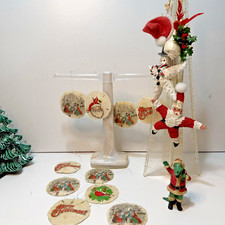 Lot 16 Coastal Beach Florida Christmas Ornaments -Sand Dollars, Starfish, Gator