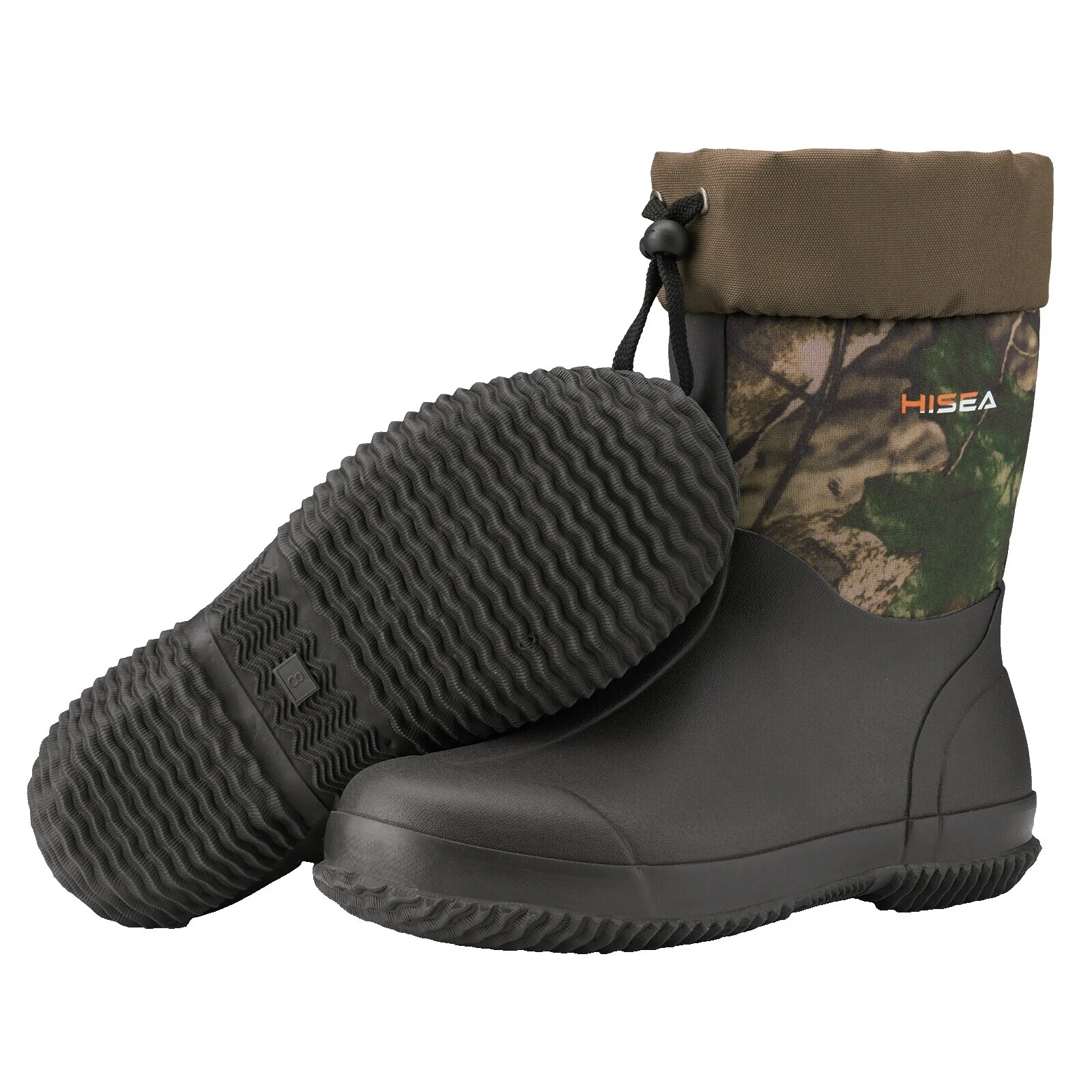 Camouflage Rubber Boots for Men