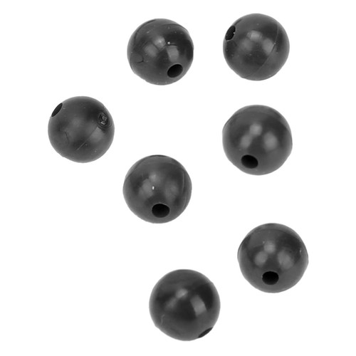 (Schwarz) 50 Stück 8mm Space Beans Set Silica Gel Angelschnur Stopper Kollis NS - Bild 17 von 24