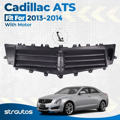 For 2013 2014 Cadillac ATS Front Active Radiator Shutter W/ Motor 23490309