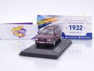 Solido S4310110 # Audi RS2 Avant by Porsche Baujahr 1995 '' Sternrubin '' 1:43 NEU