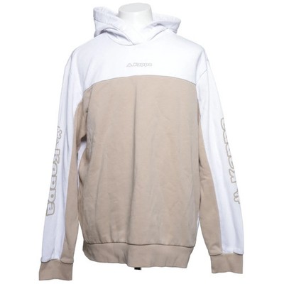 Kappa, Kapuzenpullover, Größe: XXL, Weiß/Beige, Baumwolle/Polyester #ANm