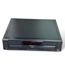 Sony CDP-CE525 Compact 5 Disc CD Player-Changer Tested Working / With Remote
