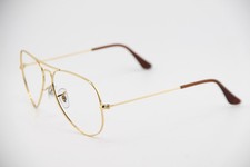 RAY-BAN RB 3025 001/51 GOLD BROWN AUTHENTIC FRAMES EYEGLASSES 58-14