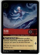 Elsa - Ice Surfer 109/204 Common The First Chapter Lorcana Cold Foil Near Mint