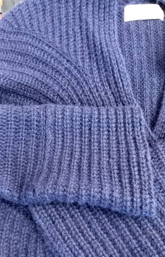 SMINFINITY - Strickjacke - NEU - S/M - dunkel BLAU - 70% Cashmere/30% Wolle ? - Bild 10 von 18