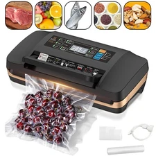85Kpa Commercial Vacuum Sealer Machine Double Pump Food Storage Liquid/Moist Dry