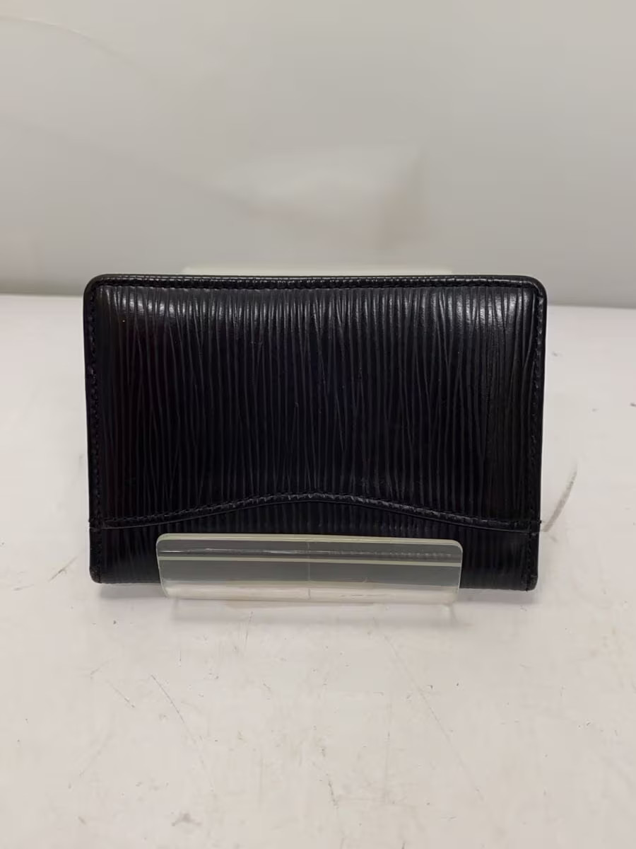 LOUIS VUITTON Organizer de Poche Epi Leather Black Men's thumbnail 2