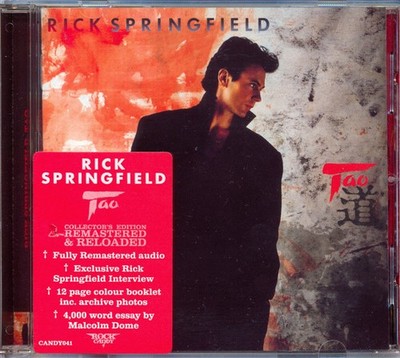 Rick Springfield - Tao CD ** Free Shipping**