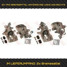 2X TRW BREMSSATTEL HINTERACHSE LINKS + RECHTS FÜR PEUGEOT 607 9D, 9U 2.2 HDI